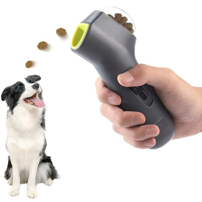 Automatic Pet Snack Launcher for Outdoor Training Toys