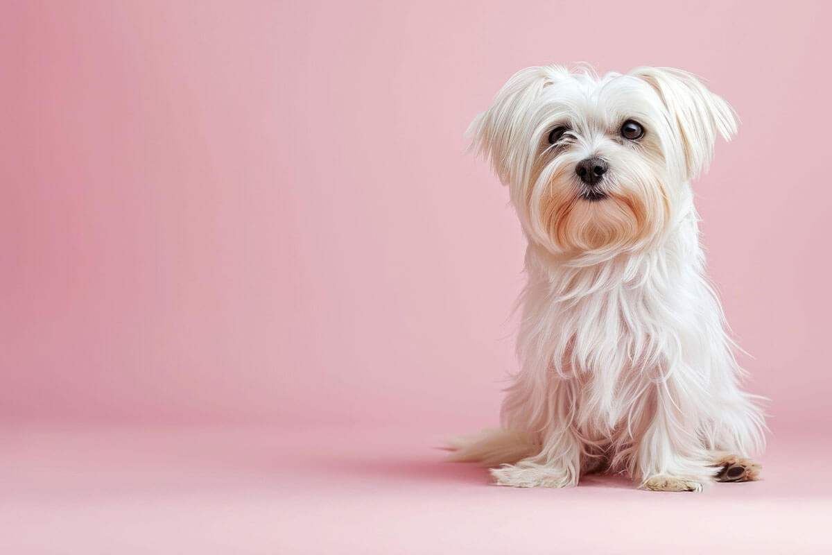 White Maltese dog